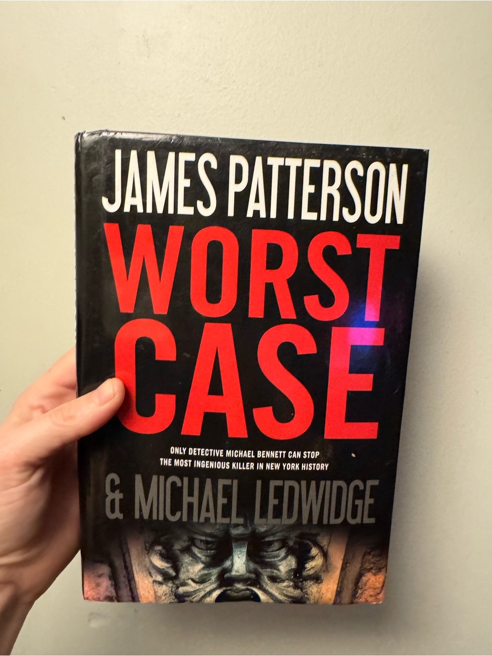 Worst Case Hardcover Book - Black and Red Cover
